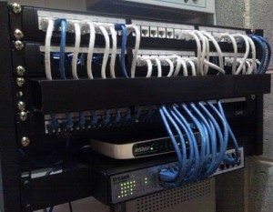 Network cabling and POE Switch